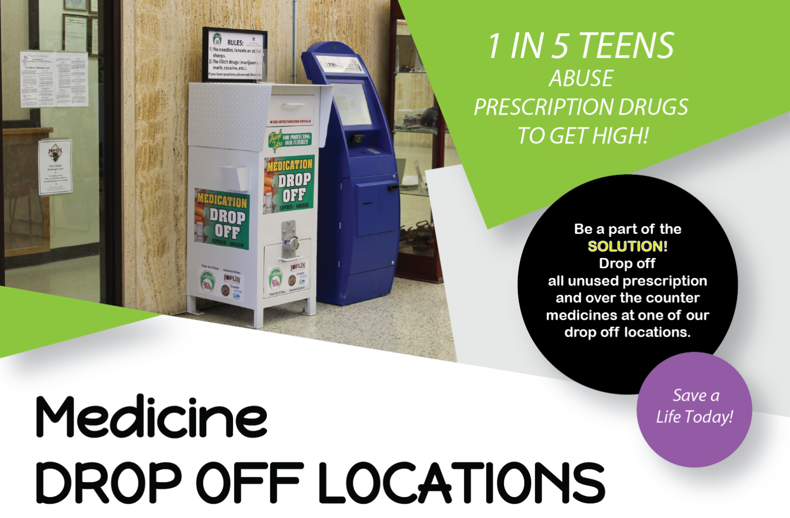 Prescription Drop-Off Boxes - The Alliance of Southwest Missouri