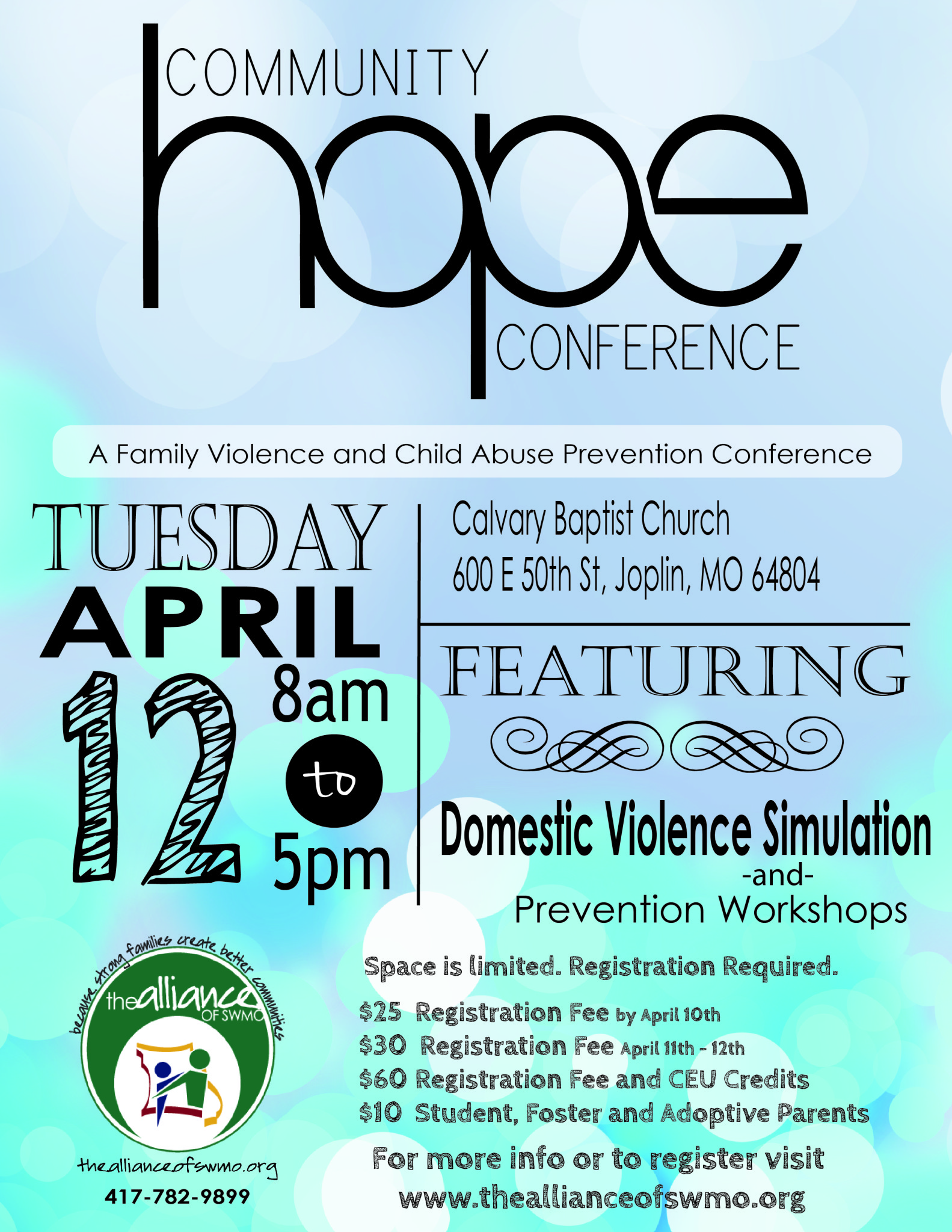 HOPE Conference 2016 - The Alliance of Southwest Missouri